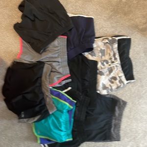 Various Brands of Girls Medium and Large Shorts